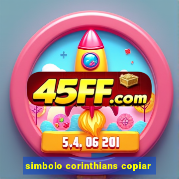 simbolo corinthians copiar